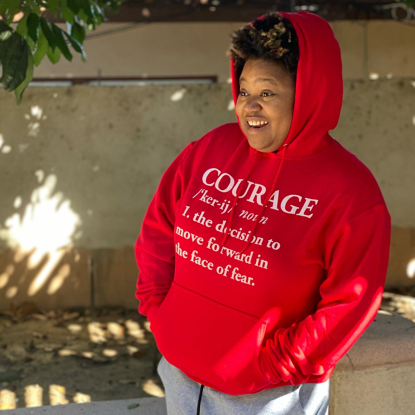 Colorful Courage Hoodie